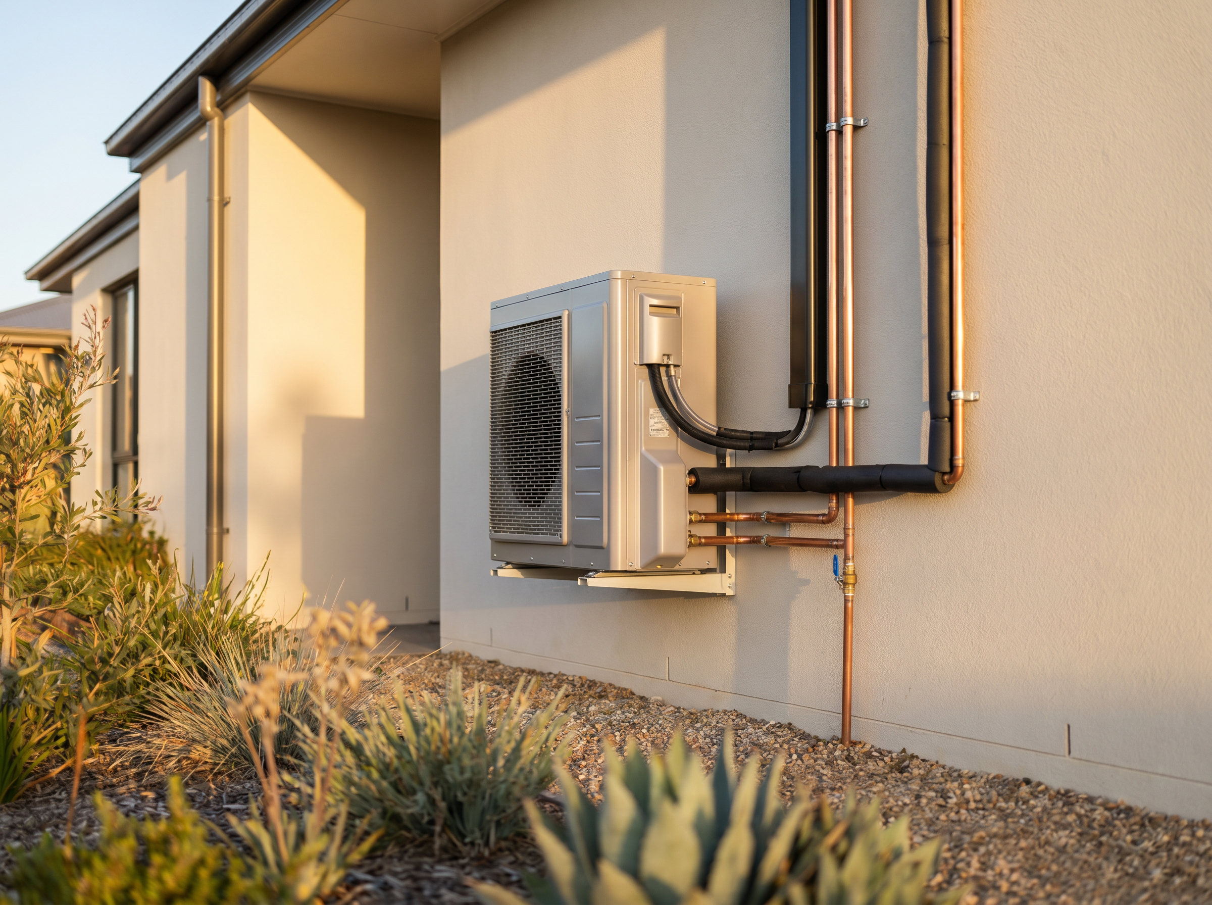 Hot water — New heat pump, in a day
