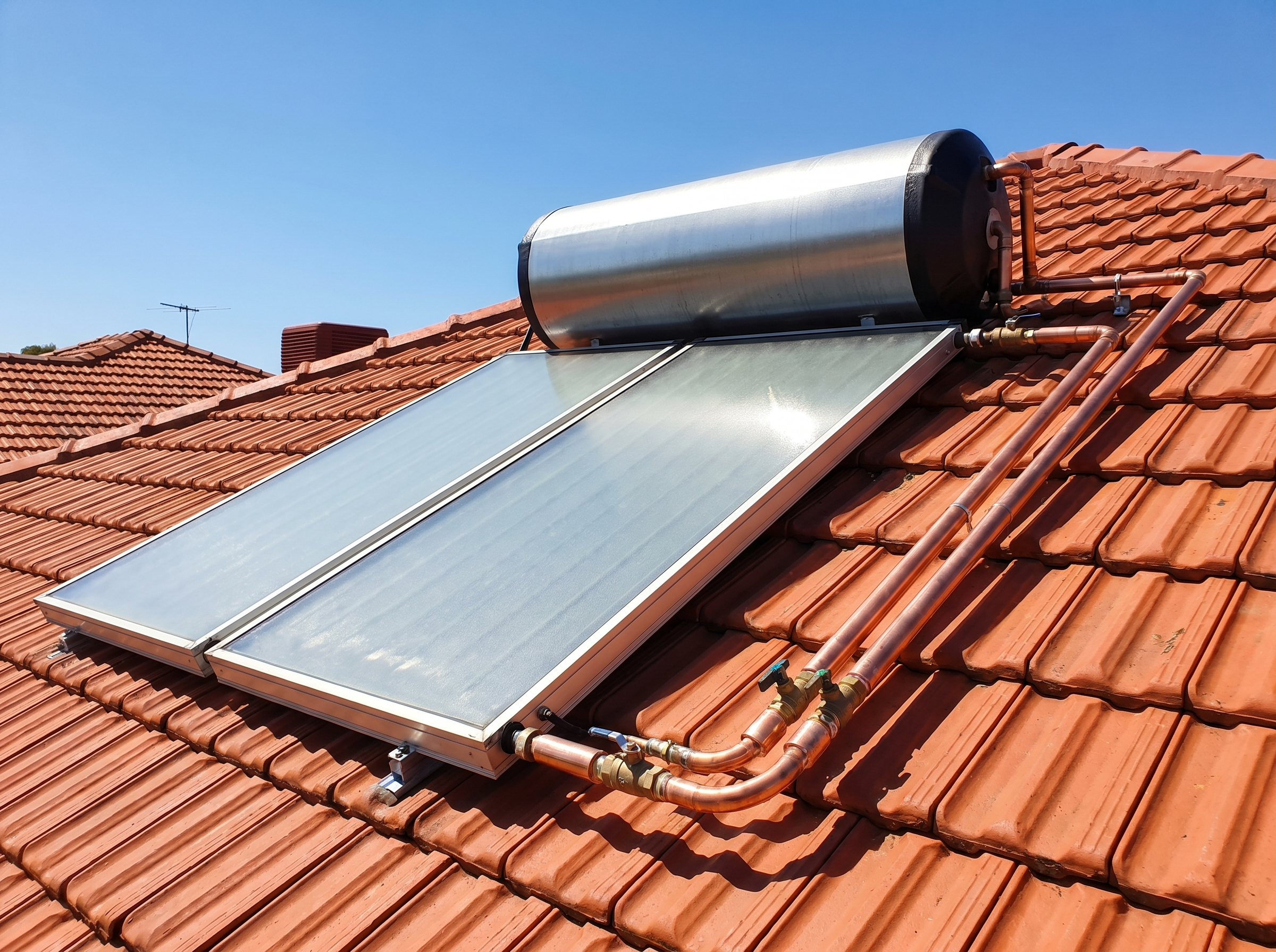 Solar hot water — Leaking solar system, sorted